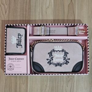 Juicy Couture Beige and Black Women's Accessory Set